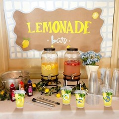 Best Yungyan 25 Sets Lemonade Cups with Lids Straws 32 oz Clear Plastic Include