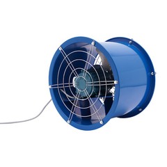 12″ 16″ Axial Exhaust Fan Ventilation Extractor Fan Wall-Mounted Square Blower