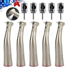 Standard Dental 1:5 Fiber Optic Low Speed Handpiece Contra Angle Cartridge Rotor