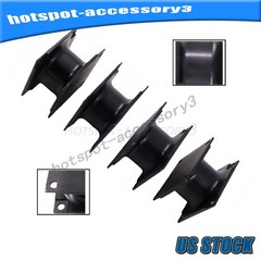 4PCS Vibratory Plate Compactor Rubber Isolator Shock Mount For Stanley Hydraulic
