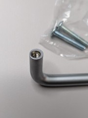 Drawer Pull Handle 3.5″ Center to Center Stainless Matte Finish Nickel Satin