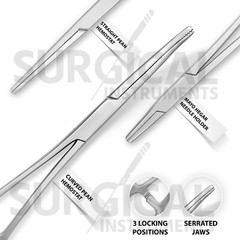 13 Pcs T/C Basic Minor Surgery Set with Box Surgical Instruments German Grade