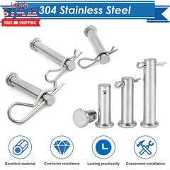 Cotter Pin Assortment Kit – 304 Stainless Steel 13 Sizes Cotter Pins & R Clips C