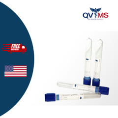 EDTA Tube 6ml K2 EDTA 10.8mg Tube Royal Blue Top (200 Pcs) EXP 5/2025