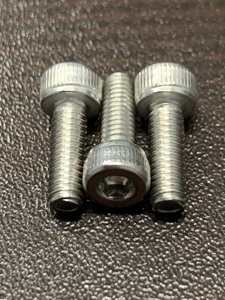 10Pk M4-0.7×12 Socket / Allen Head Cap Screw Stainless Steel 4mm x 12mm / M4x12
