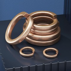 Brass Split Lock Washers Bronze Spring Square Section M3 M4 M5 M6 M8 M10 M12