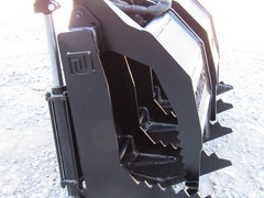 42″ Root Rake Clam Grapple Attachment Fits Mini Skid Steer