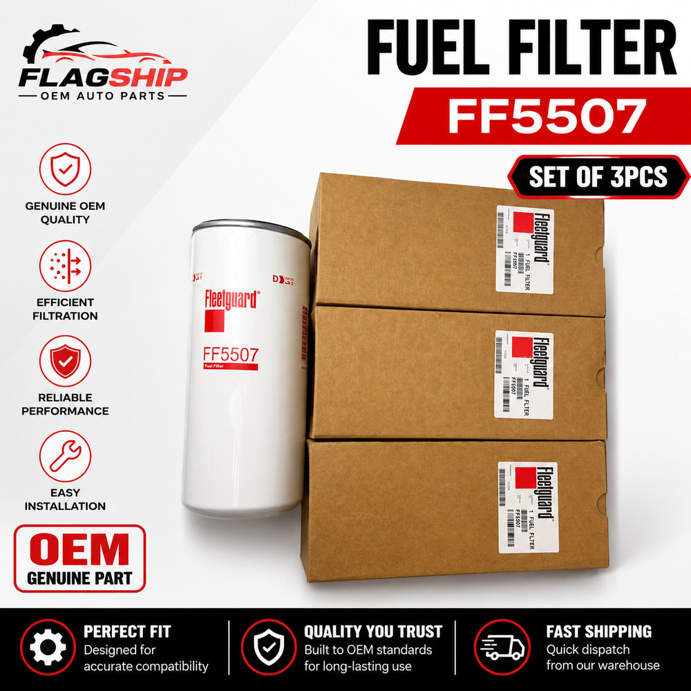 FF5507 FLEETGUARD FUEL FILTER (PACK OF 3)