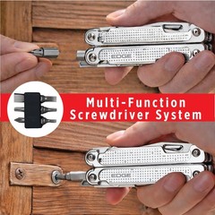 EDGE Multi-Tool Pliers, 14-in-1 Stainless Steel Multitool with Knife, Saw,
