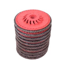 10Pcs 4-1/2″ Ceramic Grain Flap Sanding Disc for Stainless Steel, Sheet Metal