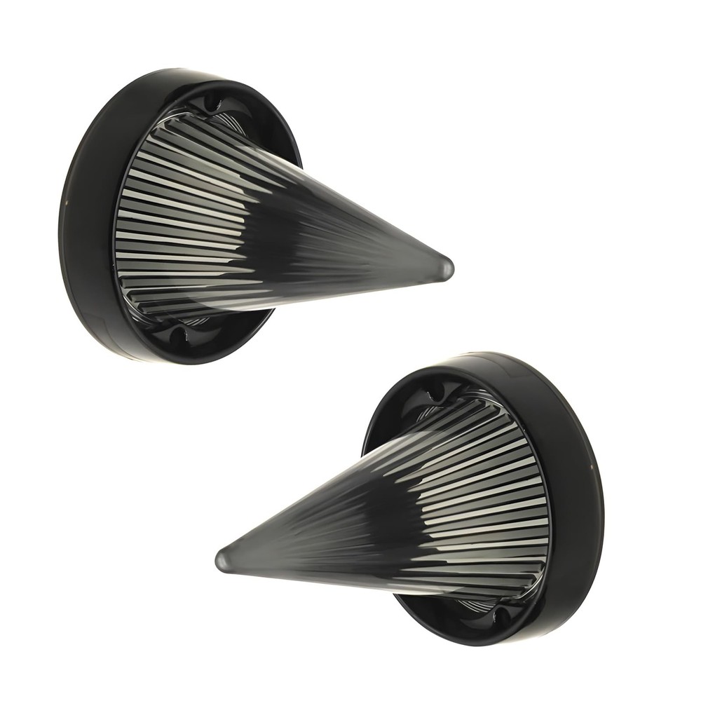 Smoke Bullet Turn Signal Light Lens Cover Fit for Harley Touring Road Glide Road