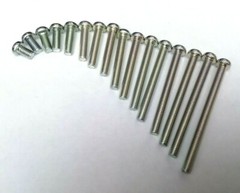 M6 J.I.S Japanese Industrial Standard Bright Zinc Screws(10-110mm) New in- 95mm