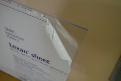 Lexan Polycarbonate Plastic Sheet Clear 1/4″ 38″ x 14″