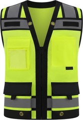 Multi-Pocket Safety Vest for Engineers & Security Personnel