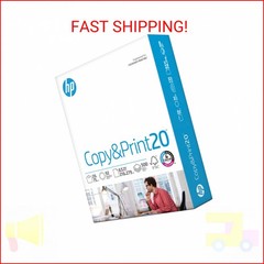 HP Printer Paper | 8.5 x 11 Paper | Copy &Print 20 lb | 1 Ream Case – 500 Sheets