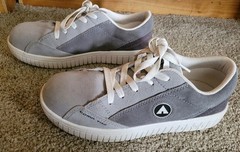 AirWalk Womens Camino Gray/white Shoes Size 8.5 B