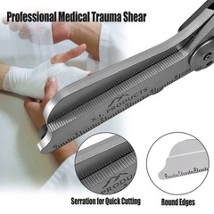 Emergency Trauma Shears Medic Emt Heavy Duty Multi Purpose Shears Orange Handle