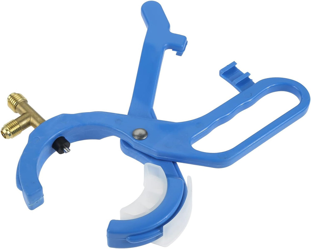 R134A Can Tap, 3-In-1 Side Mount Can Tap Valve, 1/4” SAE 1/2” Thread Can Tap f