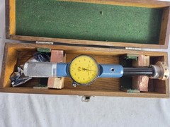 Dorsey STANDARD DIAL BORE GAGE No. 4 W/ All 4 Extensions. 54-100mm .001mm Res.