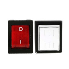 PROCHEM Carpet Cleaning Switch Cover Machine POWER ON OFF Illuminated Rocker RED