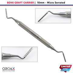 Dental Bone Grafting Plugger Carrier Compactor 10mm Lightweight OROAX