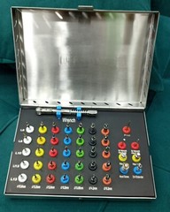Complete Dental Implant Kit 35 Integral Stopper Drills with Drivers and Keys