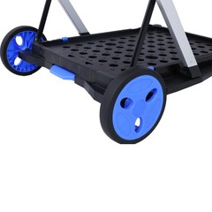 2-Tier Collapsible Multi-Purpose Utility Shopping Cart