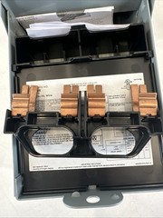 GE 30 Amp 120/240 Volt Fused AC Disconnect In Gray TF30RCP NEMA 3R