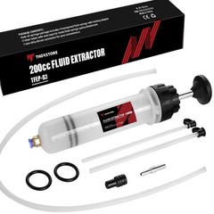 Thorstone 200cc Fluid Extractor Pump with 2 PVC Tubes for Liquid Transfer
