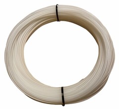 HDPE Polyethylene Plastic Welding Coils 0.5lb (100ft x 3mm 1/8 Natural) Repairs