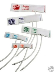 3-6cm Neonatal / Infant SoftCheck Blood Pressure Cuff Single Tube Fits Many