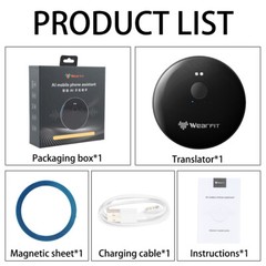 2025 Language Translator Device Real-time AI Smart Instant Voice 144+ Languages