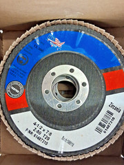 CGW Abrasives Flap Discs QTY10 4-1/2" Dia 7/8" Hole Zirconia Alumina 2