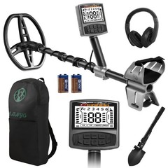 Professional Metal Detector for Adults,12″ IP68 Waterproof Search Coil with L…