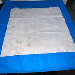 Hilti OEM White Cleaning Cloth – Original TE‑Series Red Logo 1990 Liechtenstein