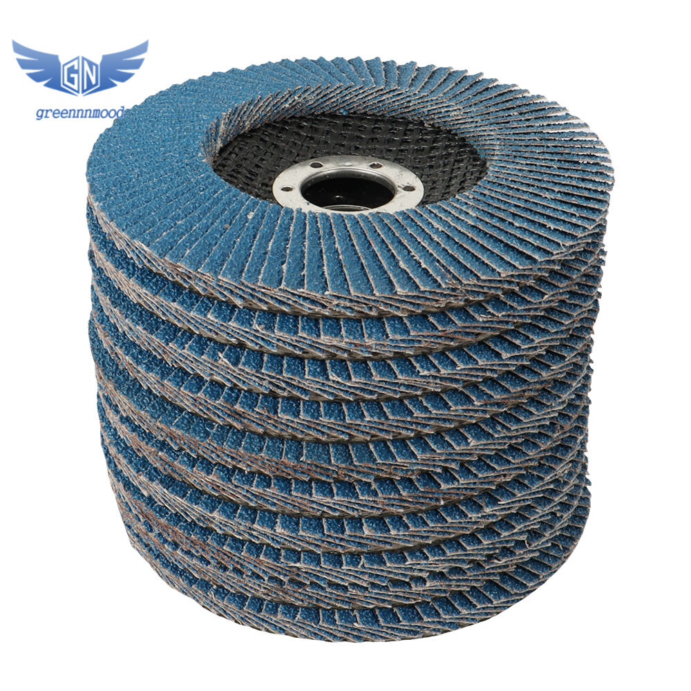10Pcs 5″ Premium Zirconia Flap Disc 40Grit Wheel Angle Grinder Sanding Disk