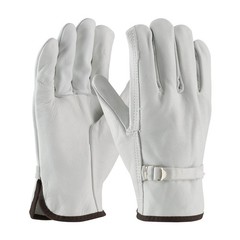 PIP Regular Grade Top Grain Cowhide Leather Drivers Glove, Straight Thumb,68-153