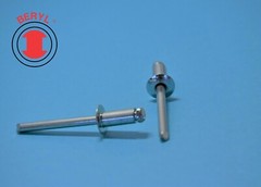 Steel/Steel Blind Pop Rivet – 5/32″X0.291″, Grip Range: 0.063″~0.125″ – 100pcs