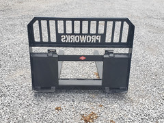 PRO Works 48″4000lb HD Full Guard Pallet Forks Skid Steer Quick Attach-Free Ship