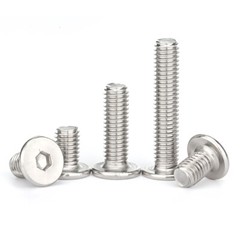 M3 M4 M5 M6 M8 SS Allen Hex Socket Ultra Thin Low Flat Wafer Cap Head Screw Bolt