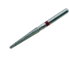 Dental Diamond Burs FG Round End Taper 850/016F Fine Grit Red High Speed Burr