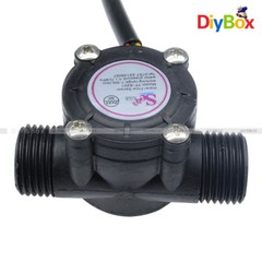 1/2” Water Flow Sensor Water Control Effect Flowmeter Hall 1-30L/min F Arduino