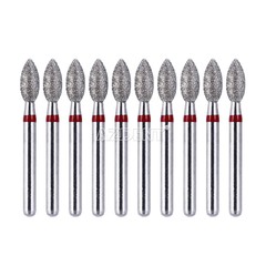 AZDENT Dental Diamond Burs Football/Fine #368-023F #379-023F Friction Grip