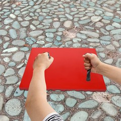 Seamless Texture Stamp Mat for Concrete Molding, 22.83×17.13 Inch Durable PU