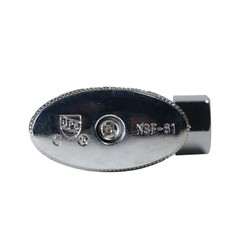 100 Pack XFITTING 1/2 Pex Crimp x 3/8 OD Compression Angle Valve