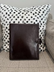 Filofax Vintage Leather A5 Size Brown Organizer Planner- Rare Beauty Vintage