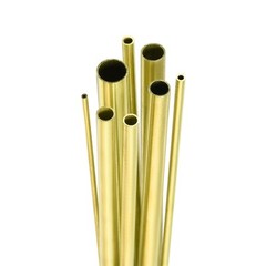 8pcs 2mm 3mm 4mm 5mm 6mm 7mm 8mm 10mm OD Brass Tube,Seamless