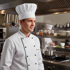 1 Pieces Chef Hats, Adult Adjustable Elastic Baker Hat, Kitchen Cooking Chef