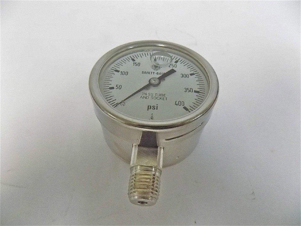 McDaniel Controls Inc KHS-GF 64078-6 0" – 400 psi Pressure Gauge Glycerin F