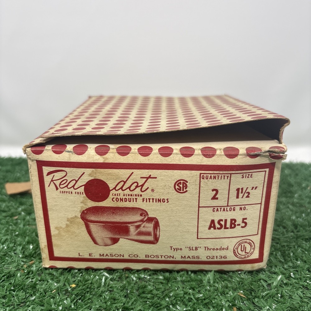 Red Dot Conduit Body ASLB-5 1-1/2″ *Box of 2*